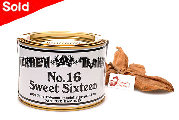 Torben Dansk No. 16 Sweet Sixteen Pipe tobacco 100g Tin